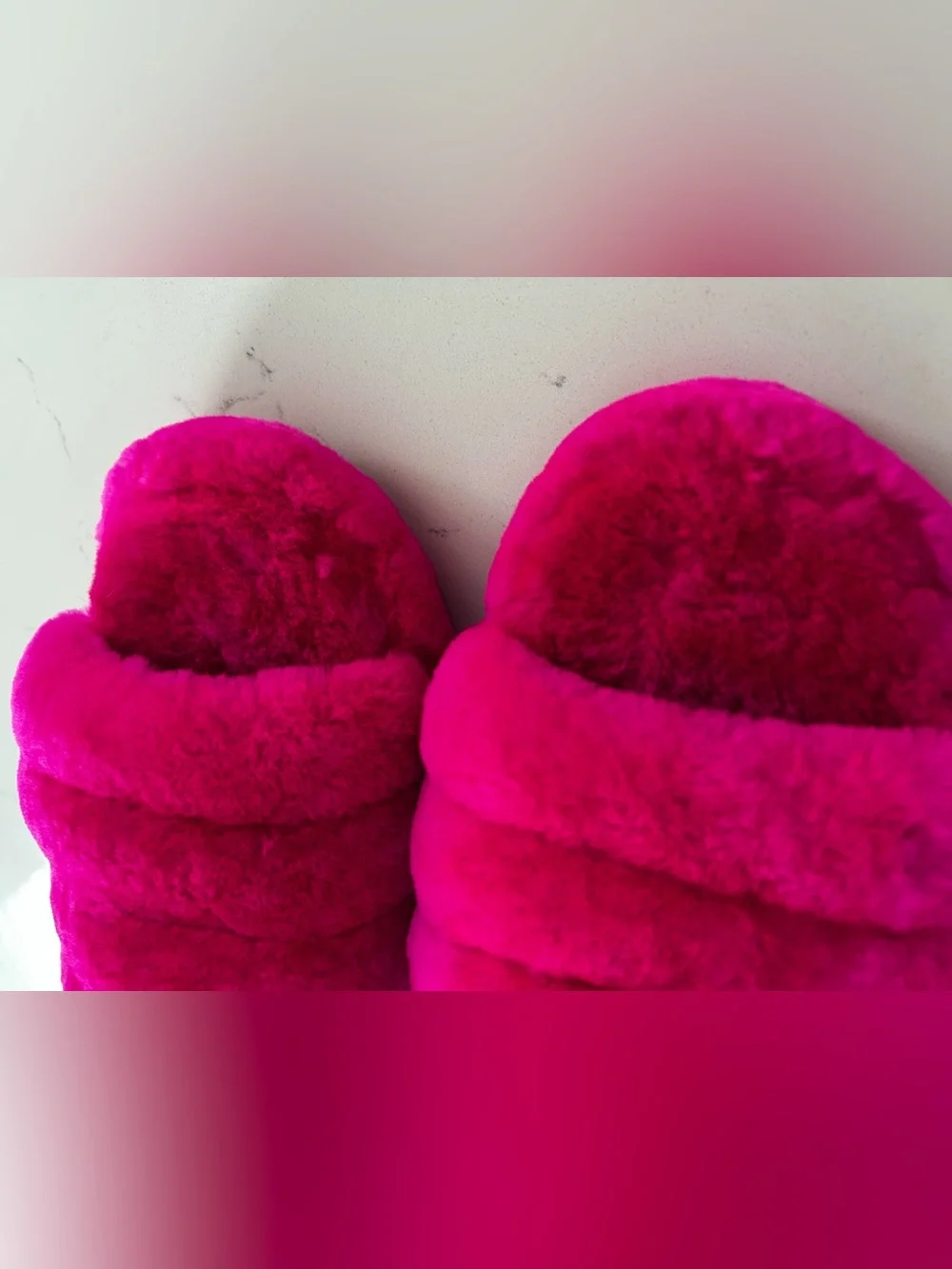 Ugg slippers pink slingback size 5 big kids (fits woman’s 8 )